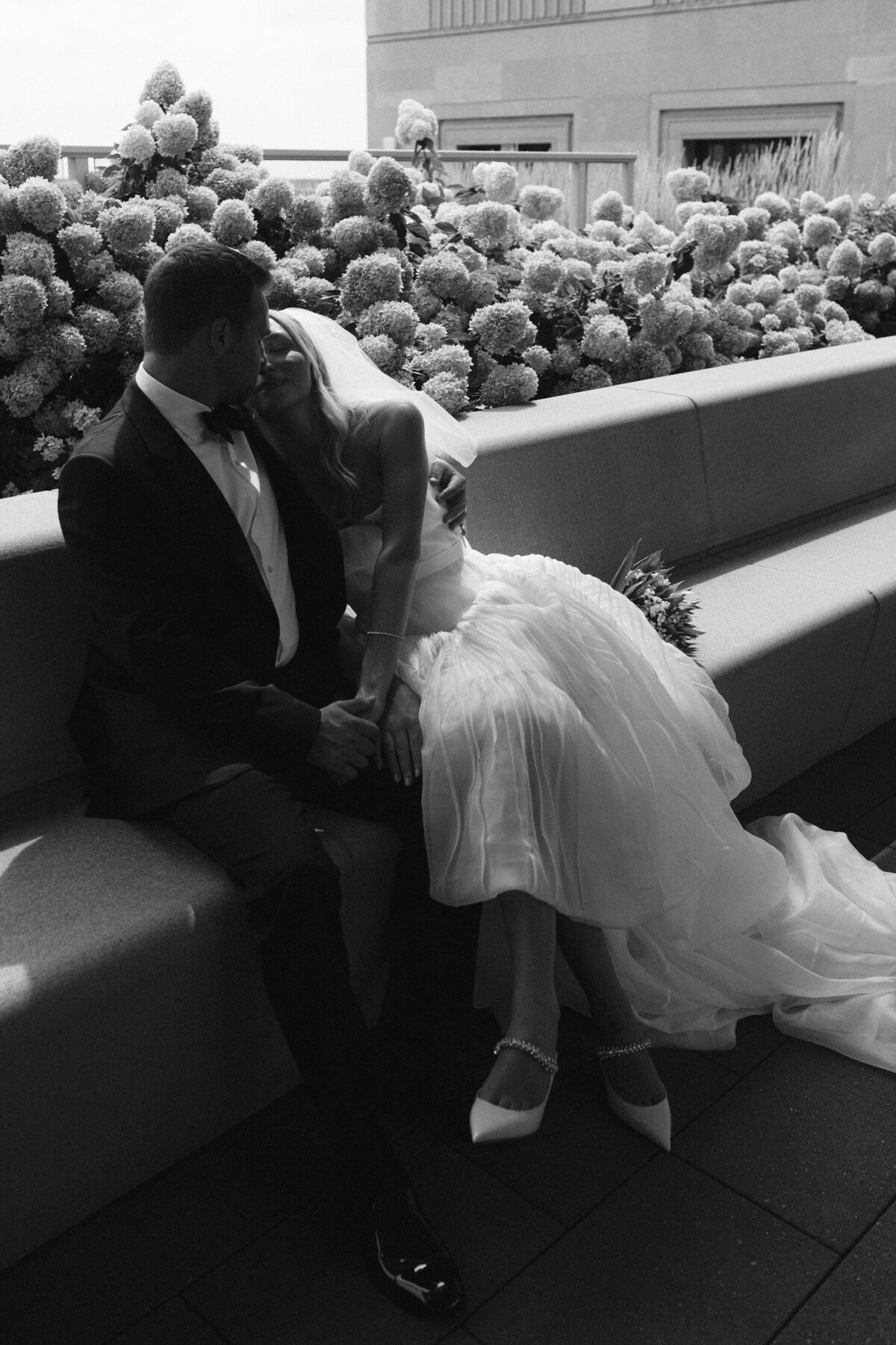 Fashion forward editorial wedding photography showcases ceremony elegance at Old Post Office Chicago, featuring Lauren Alatriste's sophisticated approach combining architectural grandeur with magazine-worthy imagery and authentic wedding day emotion.