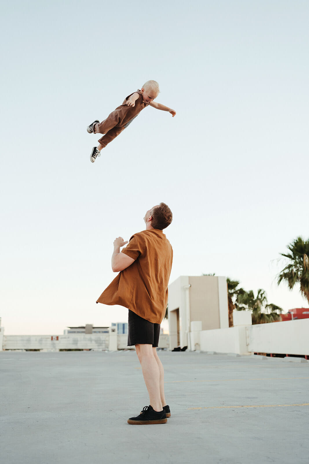 Father-and-the-son-on-the-roof-family-session