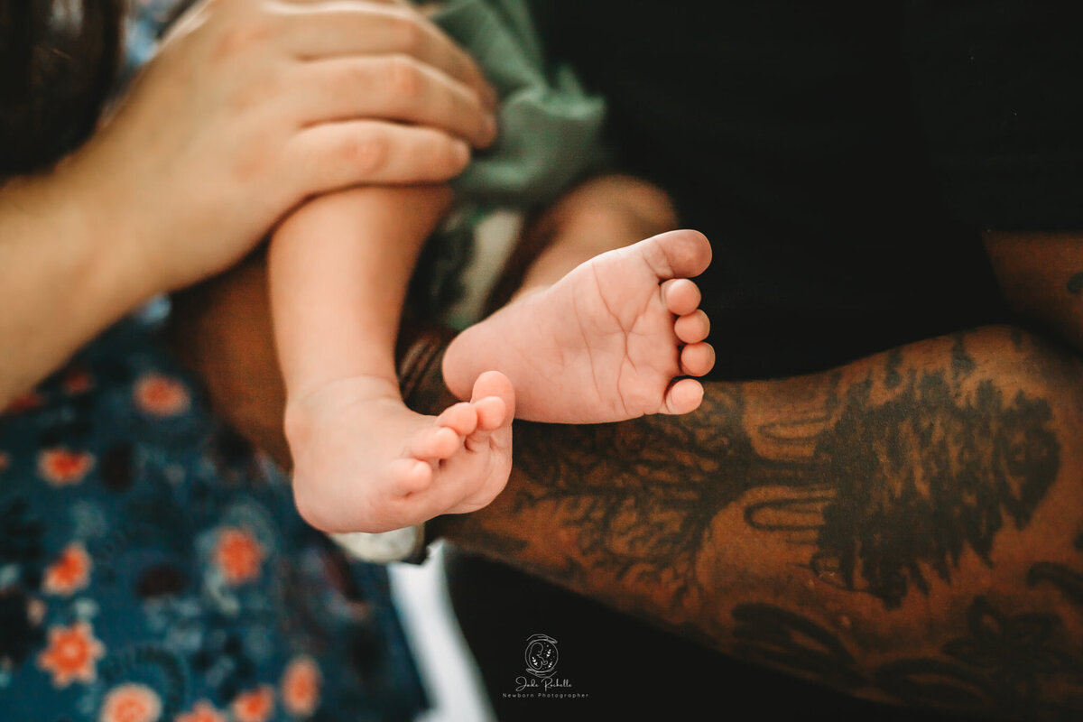 newborn feet