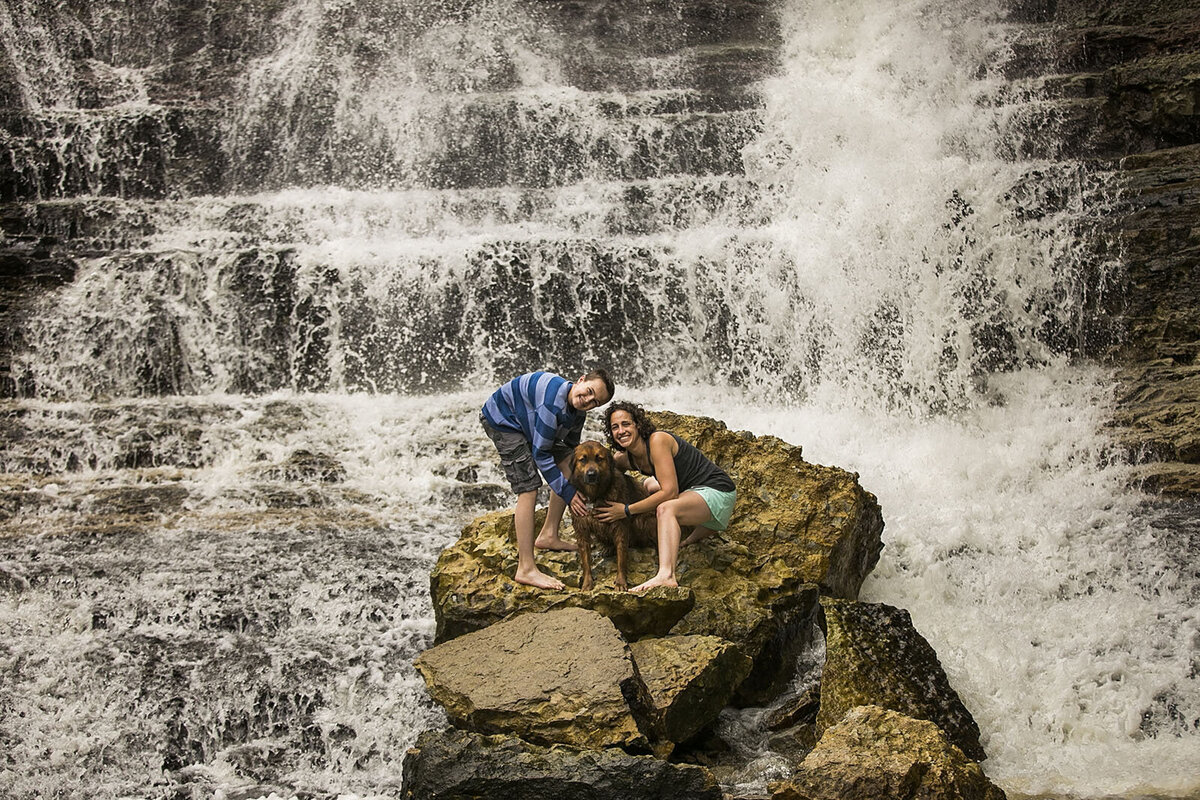 Tammy Karin at Geary Falls