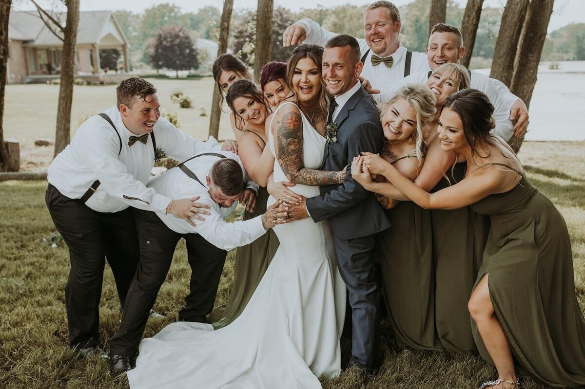 Wedding in Mogadore, Ohio
