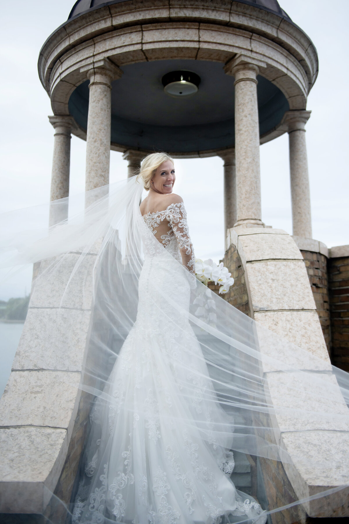 Lauren in gazebo