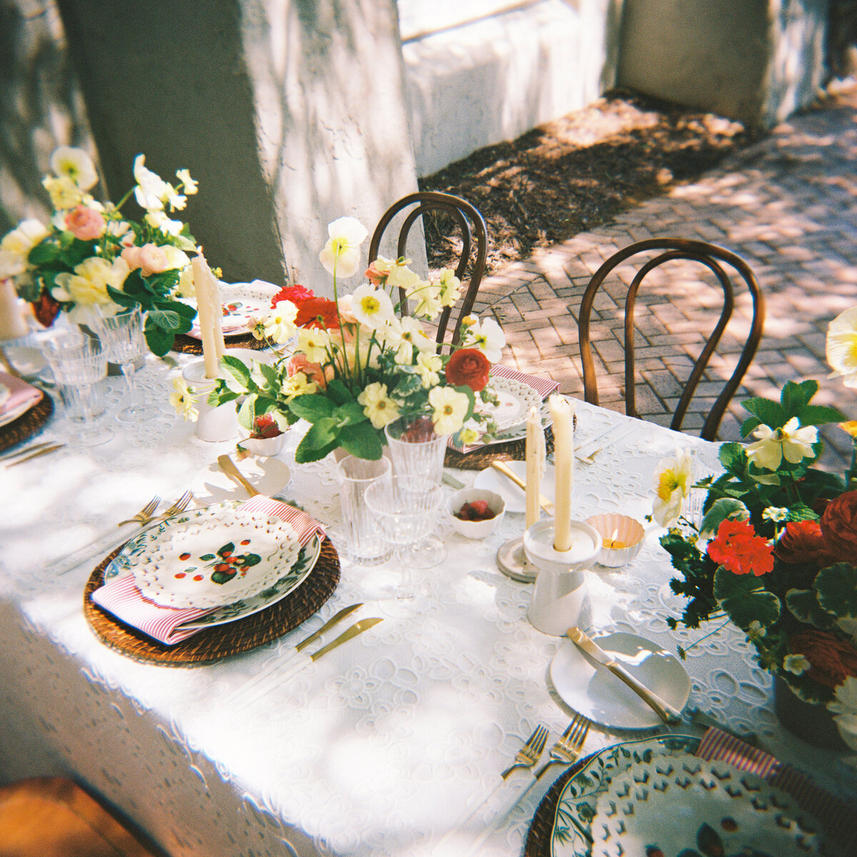 ashley fox strawberry flowers