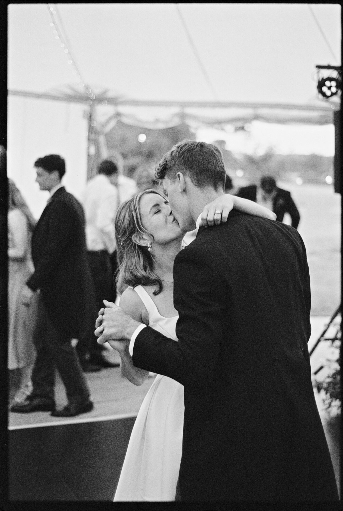 Analogue dance floor portrait, international wedding photographer The Falkenburg