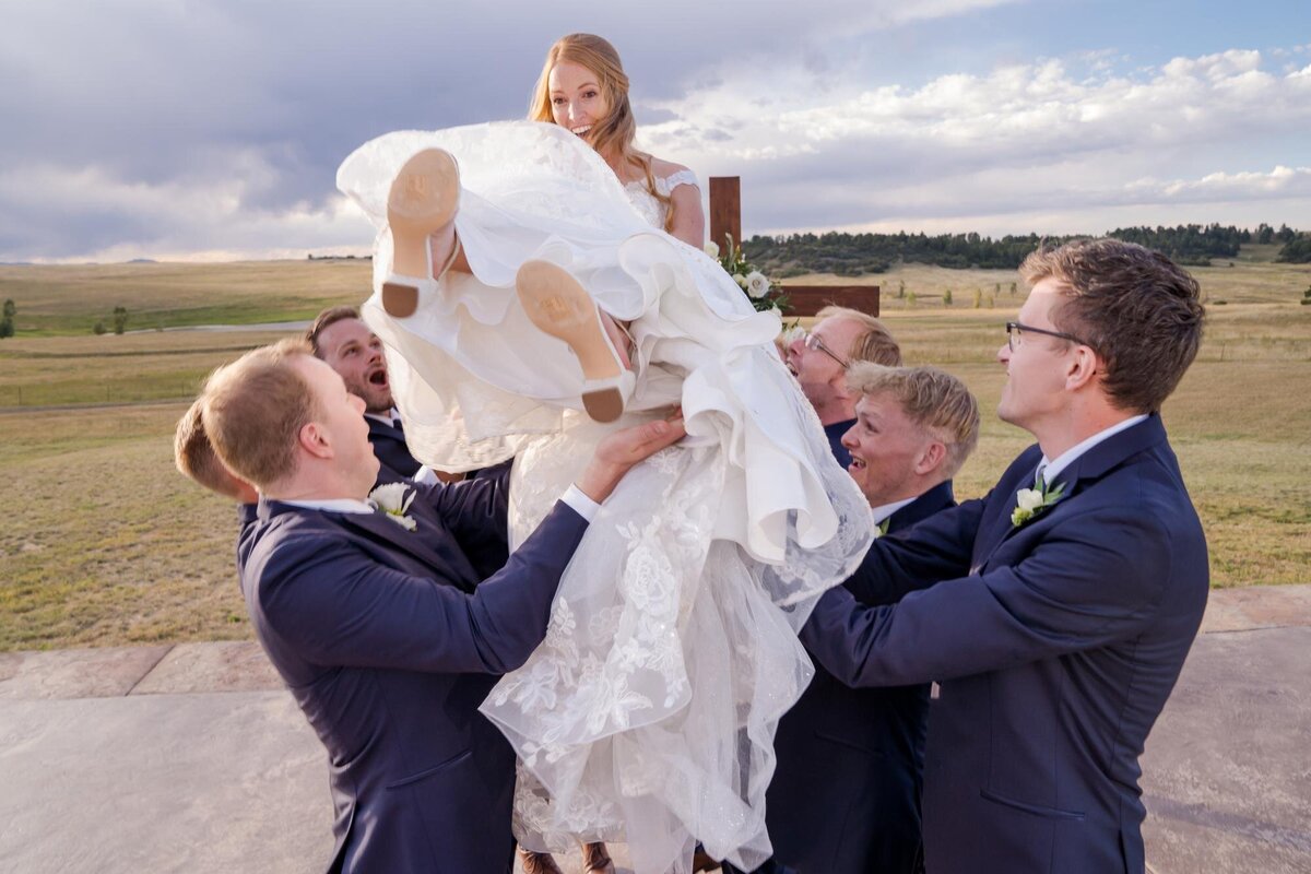Fun bridal party moments