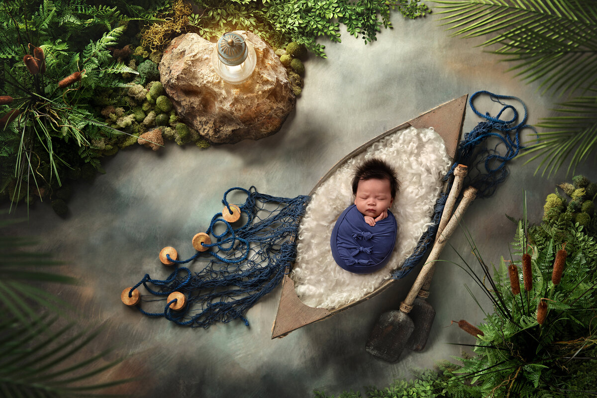 2024-06-19 - Benjamin's Newborn Session - Silver - 38 days (Anne Mangilit - Oakville)Composite