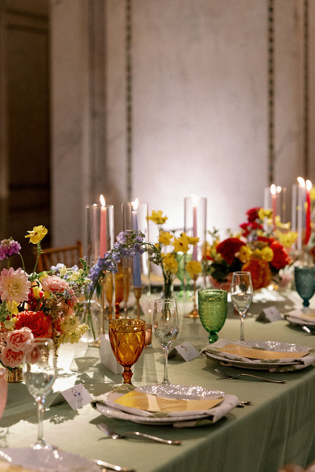 Modern Indian Wedding at Chicago Cultural Center Tiffany Dome_20