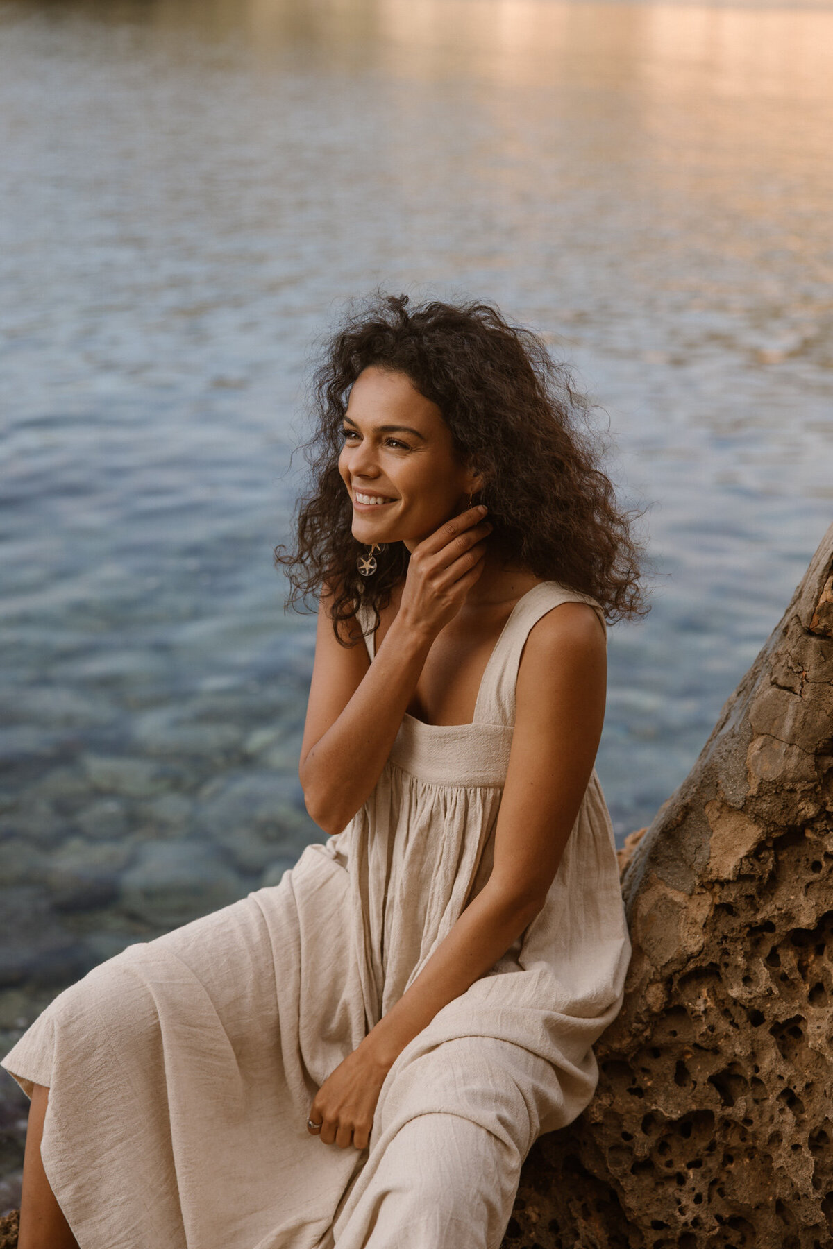 Woman_Laughing_Water_Branding_Shoot_Ibiza