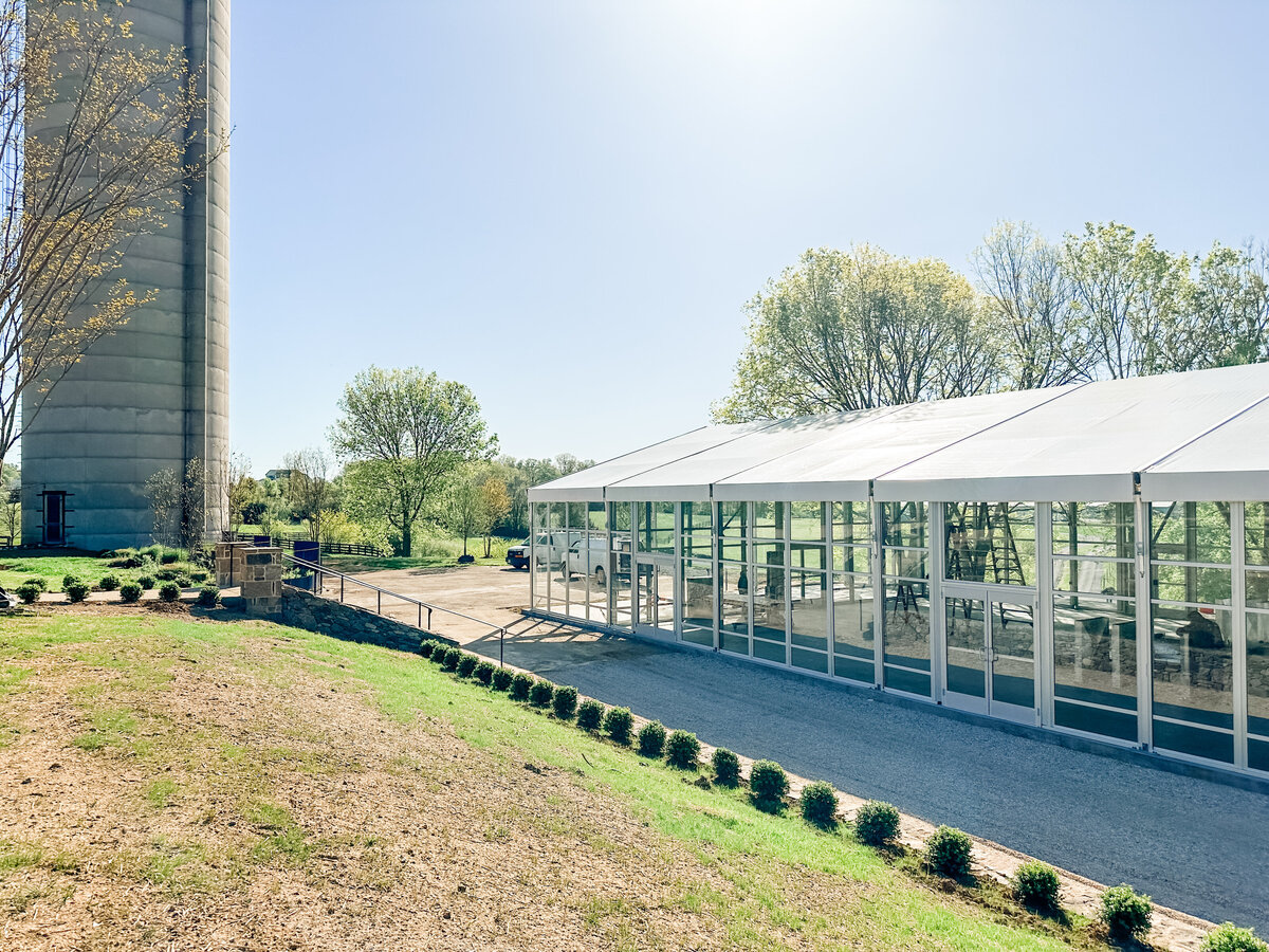 Glass Manor with Silo