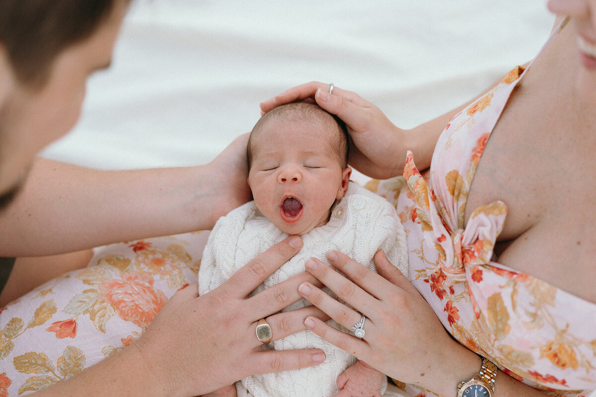 Tara + Cal - Lola Newborn Session Point Cartwright-32_websize