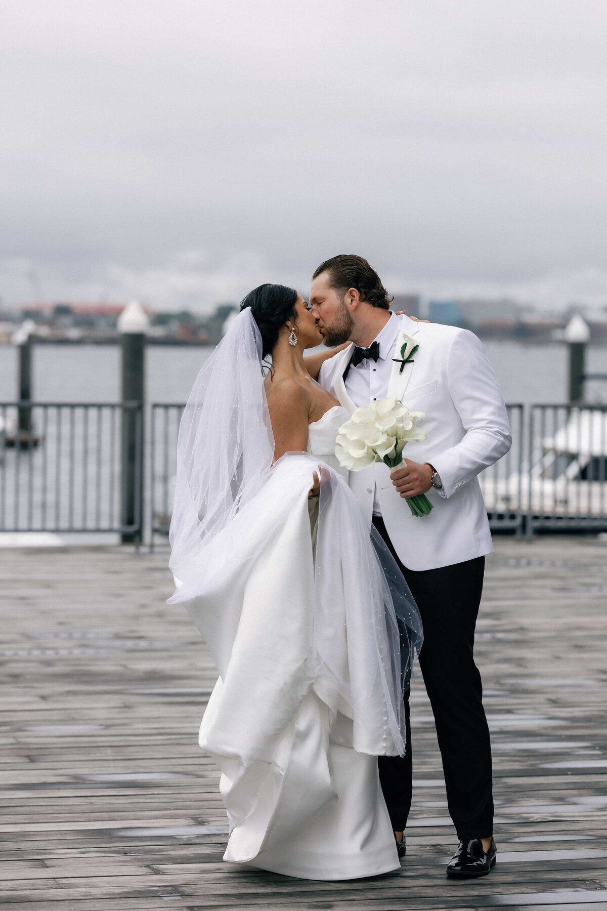 Boston Harbor Wedding Photos