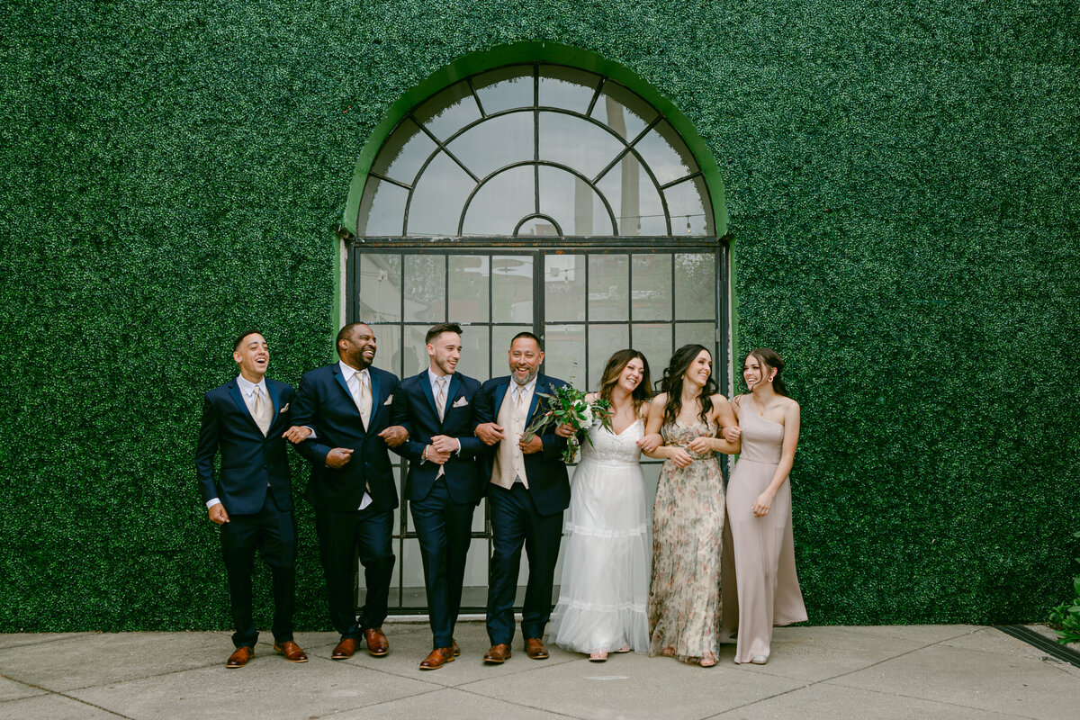 kentucky wedding party