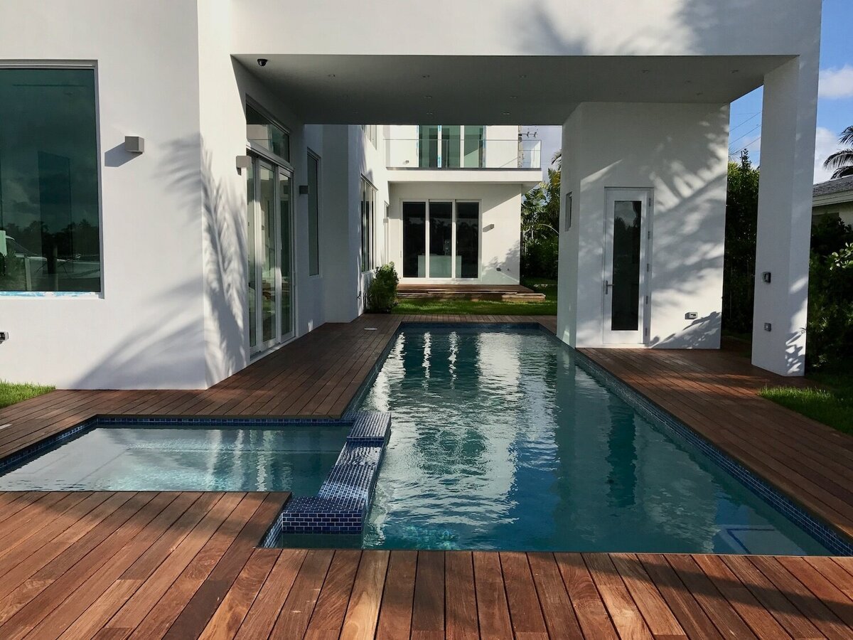 Swimming pool and spa