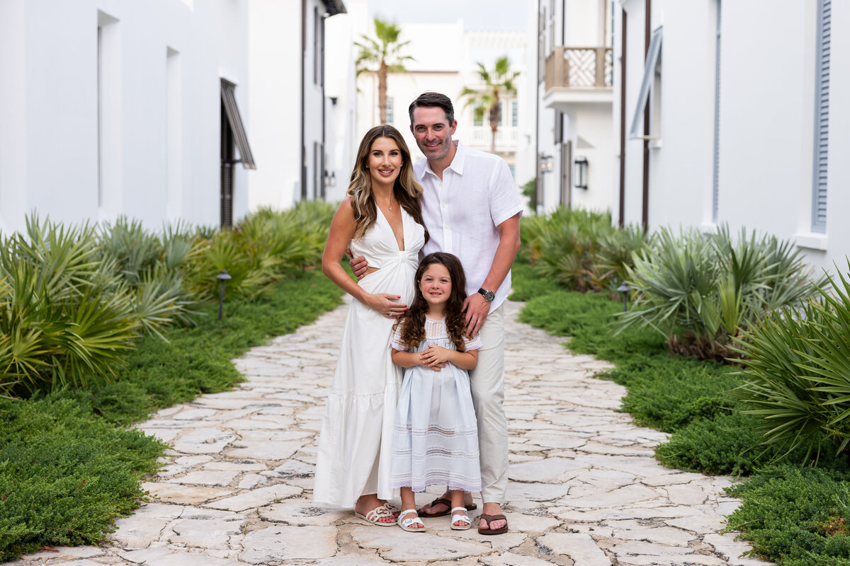 30a family portrait in alys beach