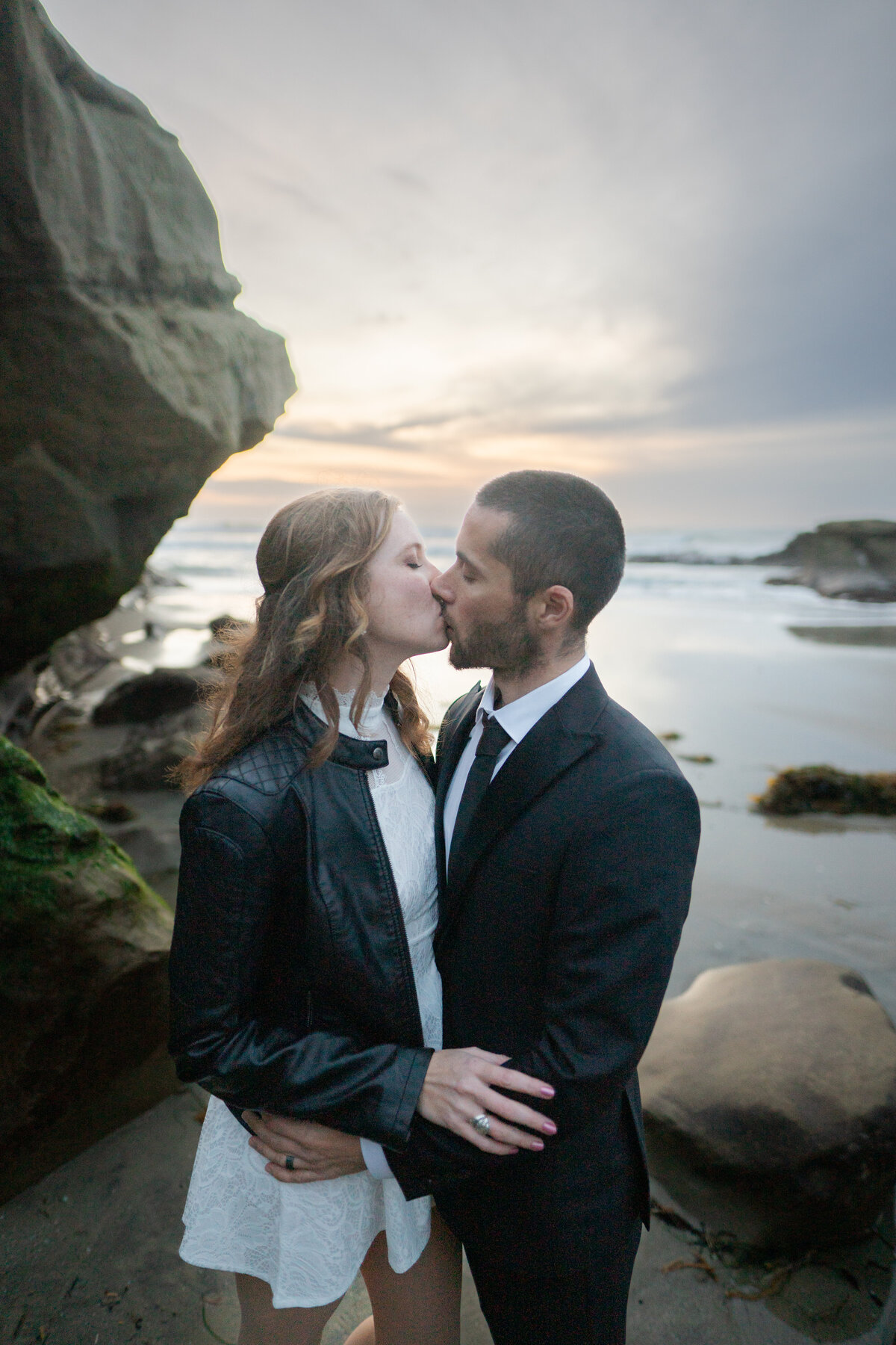 Sunset Cliffs Wedding Photos San Diego