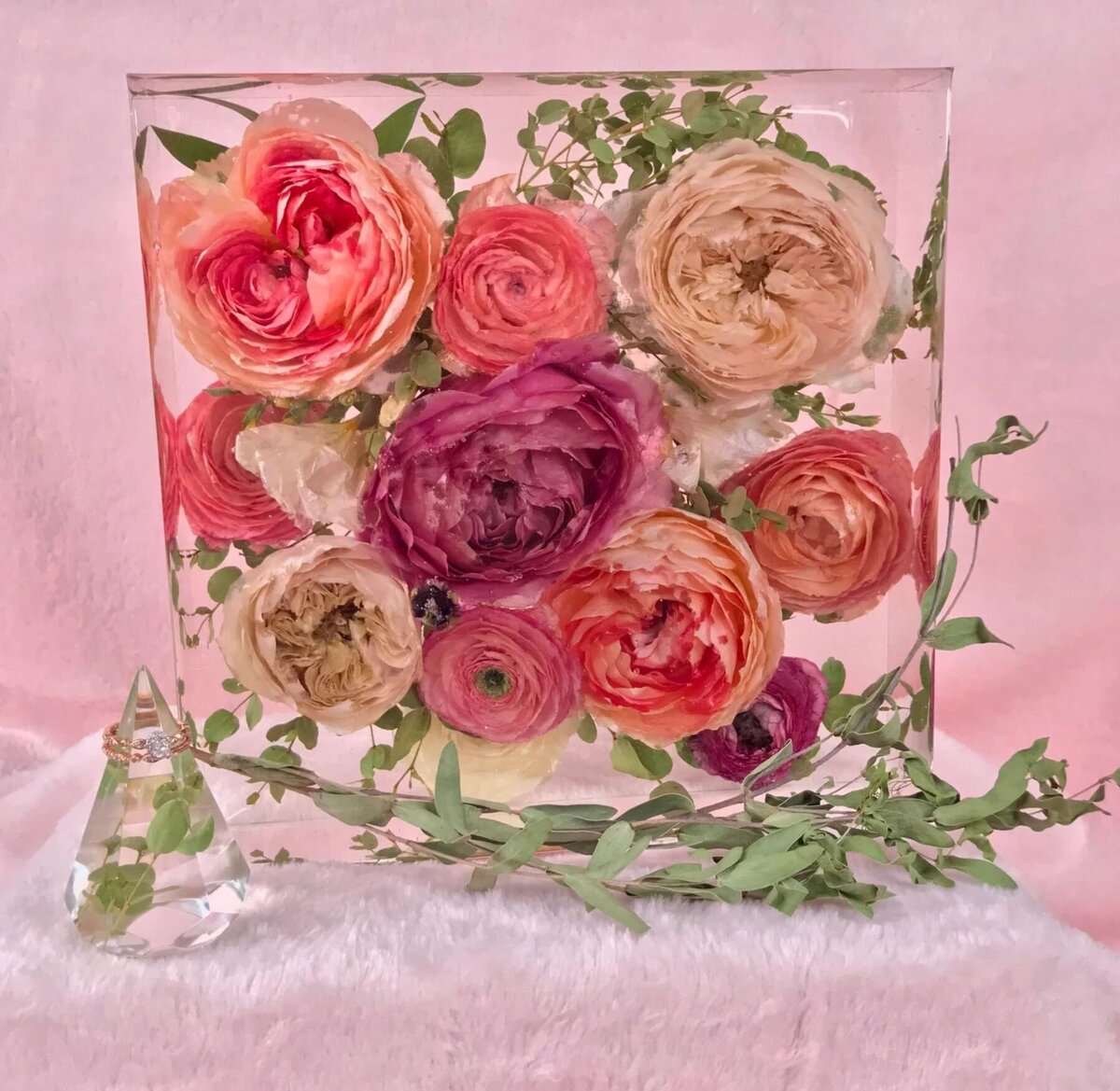 Resin Flower Preservation for Wedding Bouquets