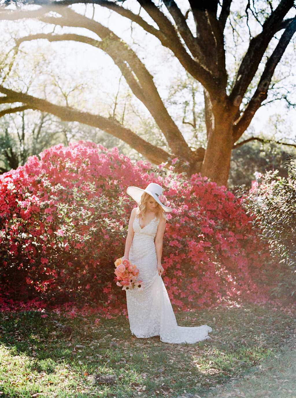 Azaleas Garden Wedding Editorial-10