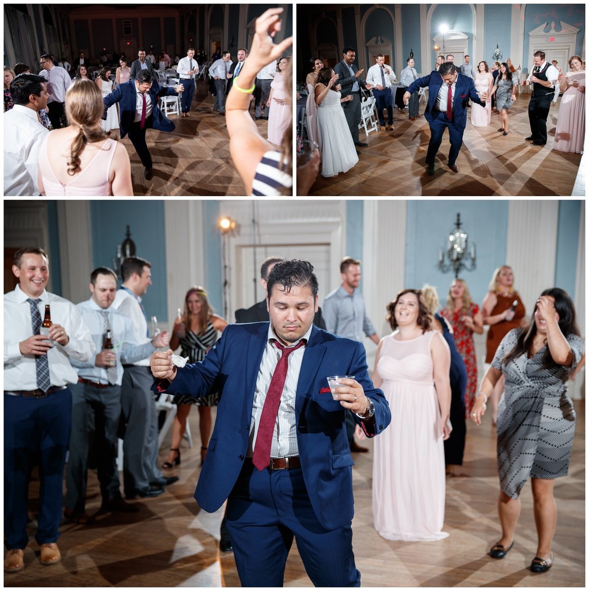 TFWC Mansion Austin wedding photographer guests celebrating