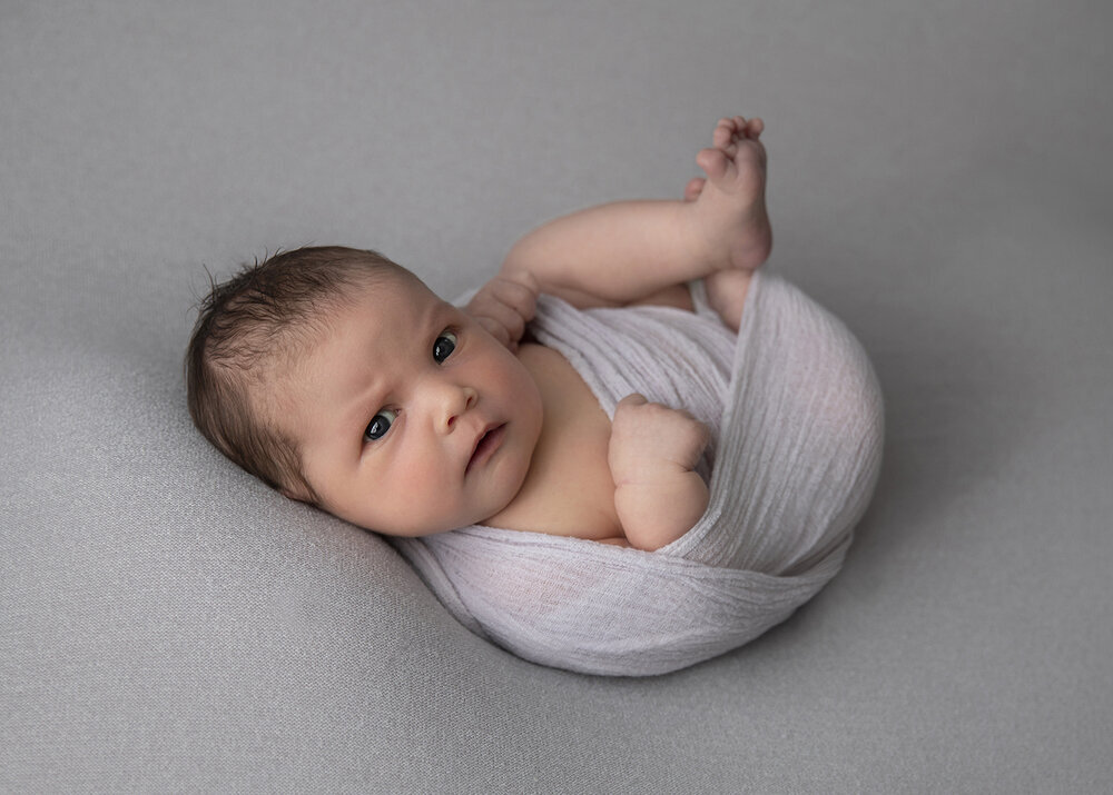 NEWBORN_BABYGIRLAWAKEWRAPPED