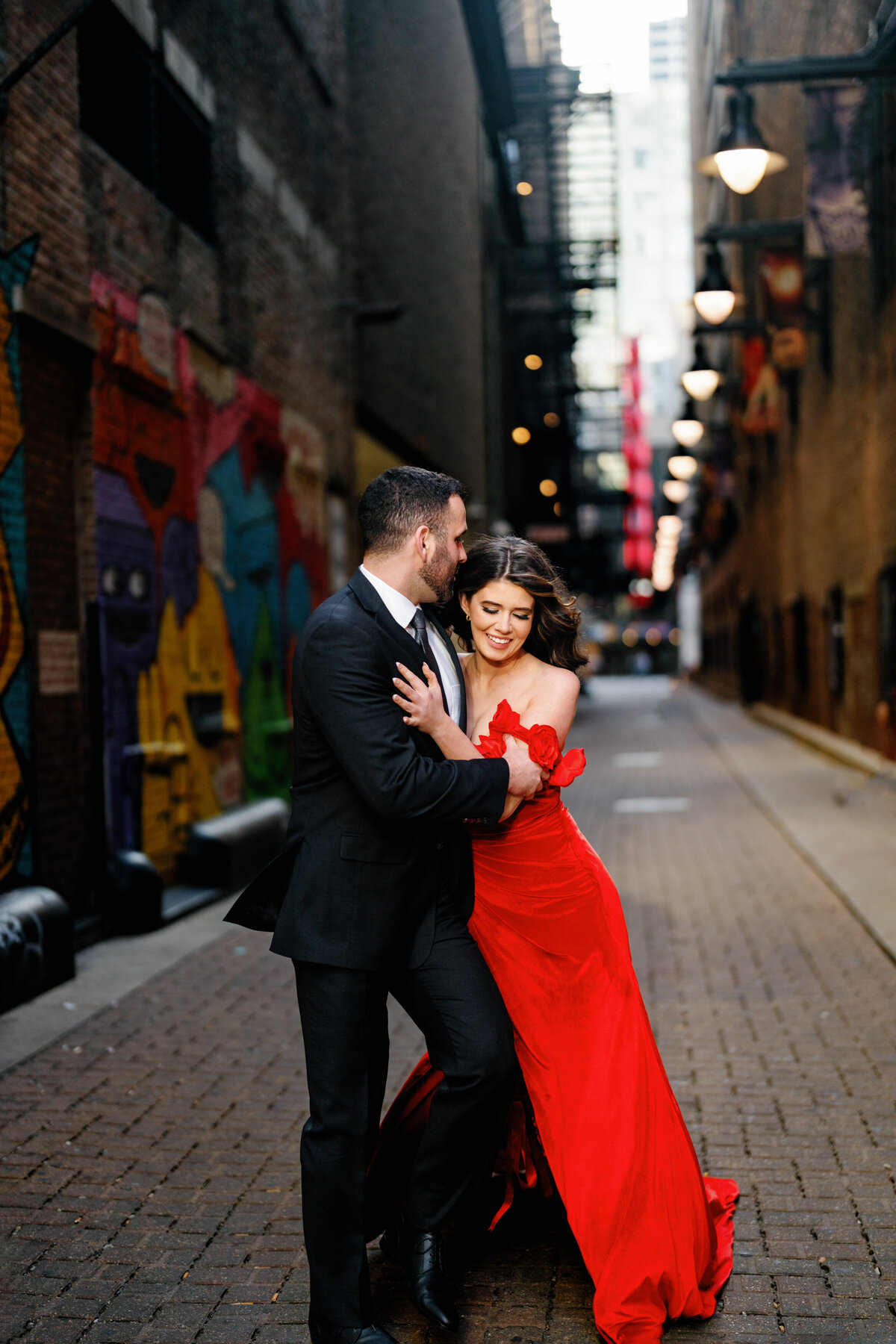 Aspen-Avenue-Chicago-Wedding-Photographer-Union-Station-Chicago-Theater-Engagement-Session-Timeless-Romantic-Red-Dress-Editorial-Stemming-From-Love-Bry-Jean-Artistry-The-Bridal-Collective-True-to-color-Luxury-FAV-99