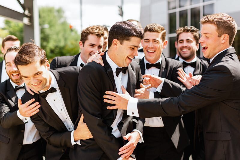 Classic Wedding at City Church of Evansville with Reception at ECC123