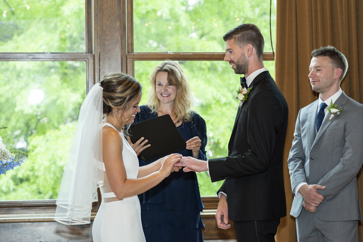 Ring ceremony wedding