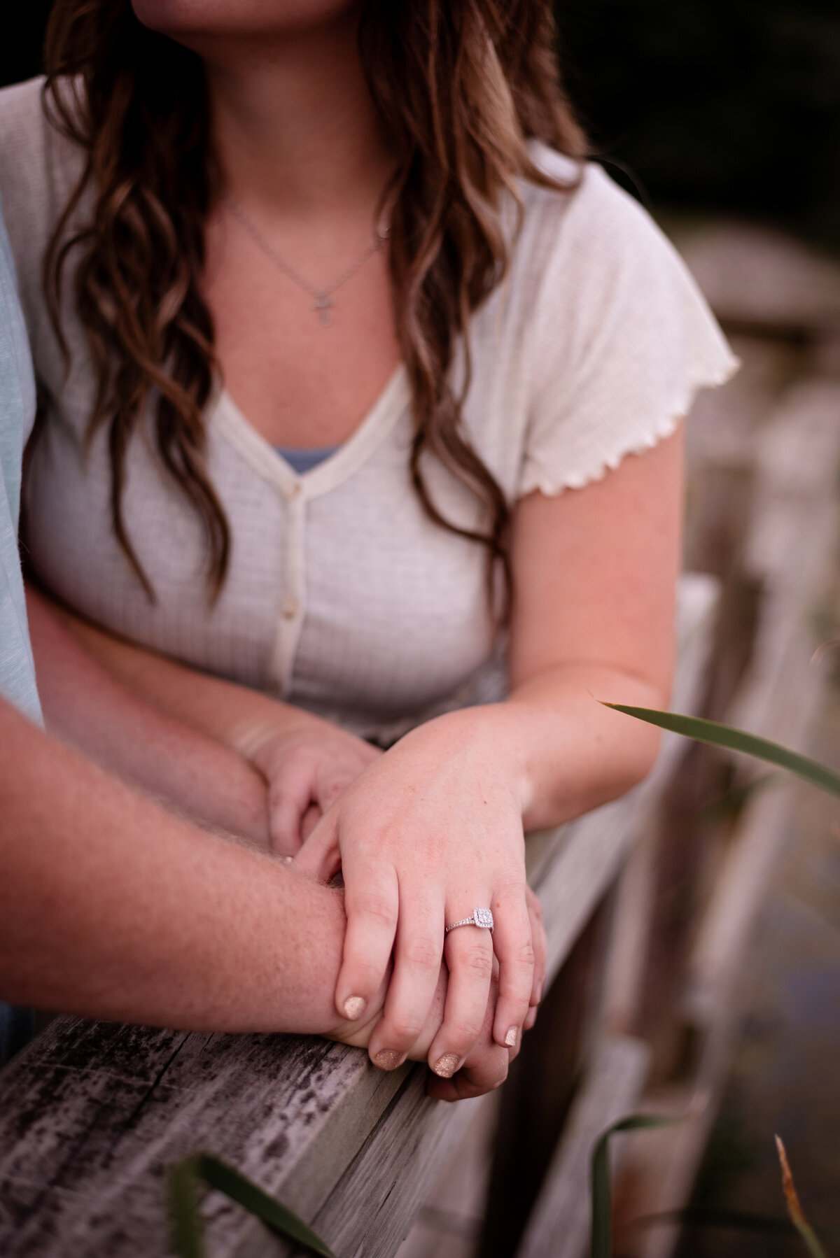 indiana summer photo session engagement couple