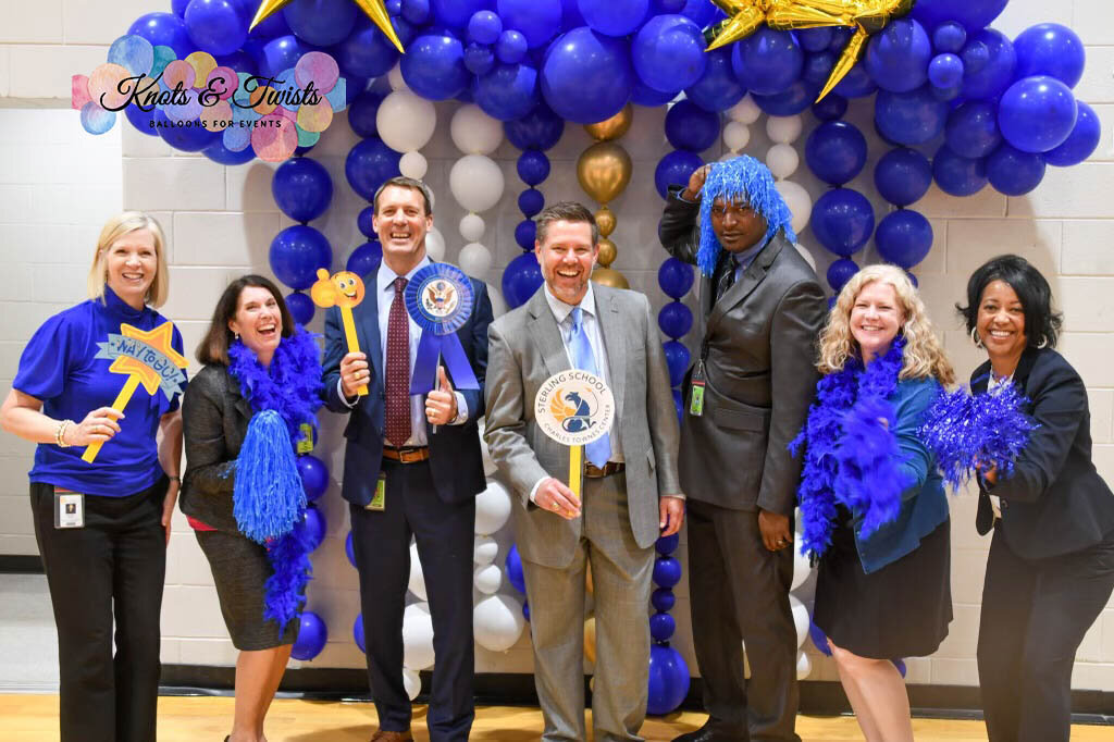 BLUE RIBBON SCHOOL celebration Sterling