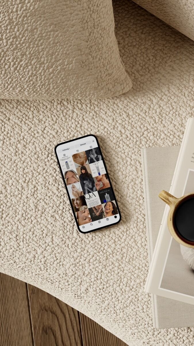 Mockup feed Instagram Elodie Amandine Creative