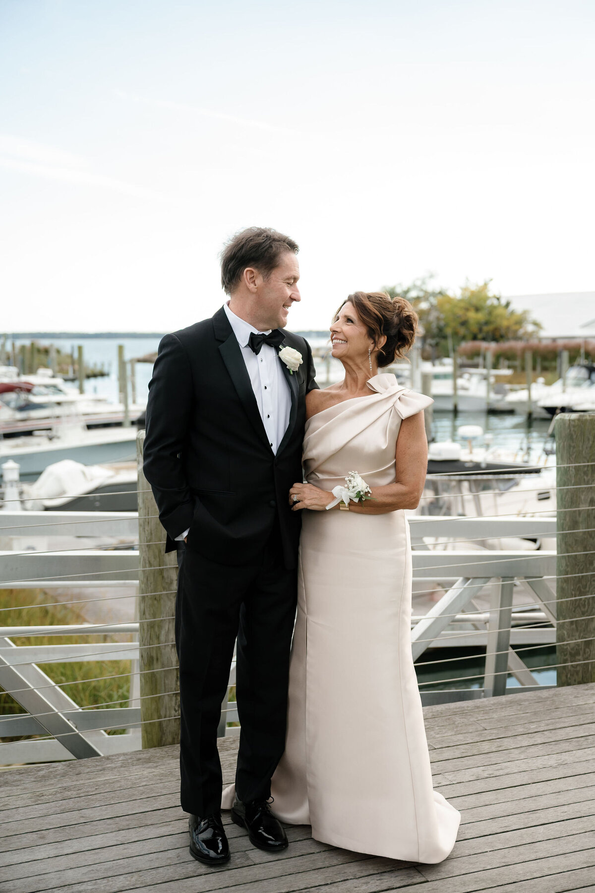 Parents of the Bride Portrait by Lisa Blanche Photography