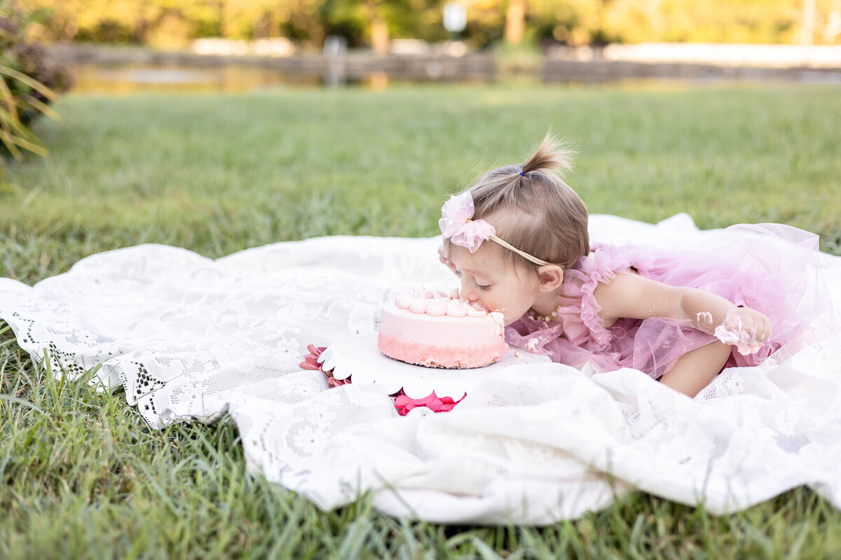 Outdoor_cake_smash_one_year_photography_session_Georgetown_KY_photographer