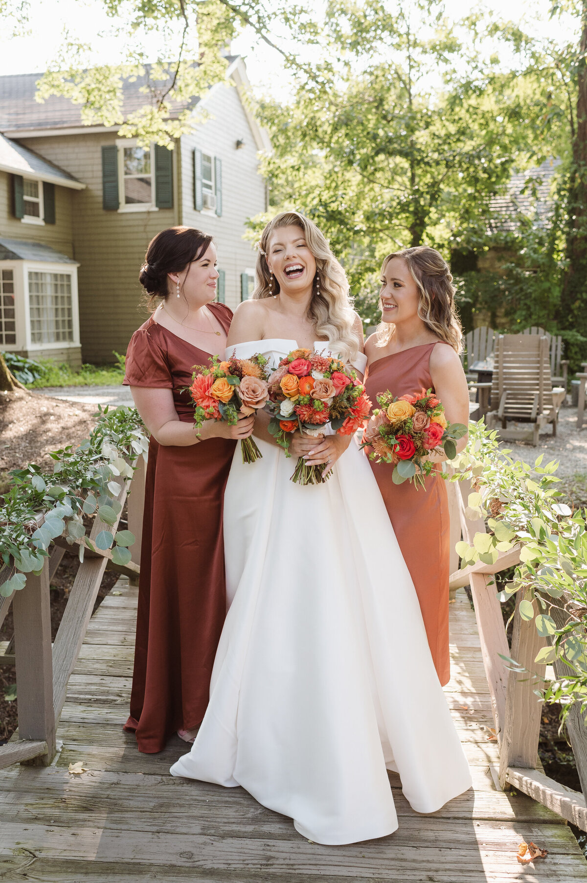 bridesmaid portrai