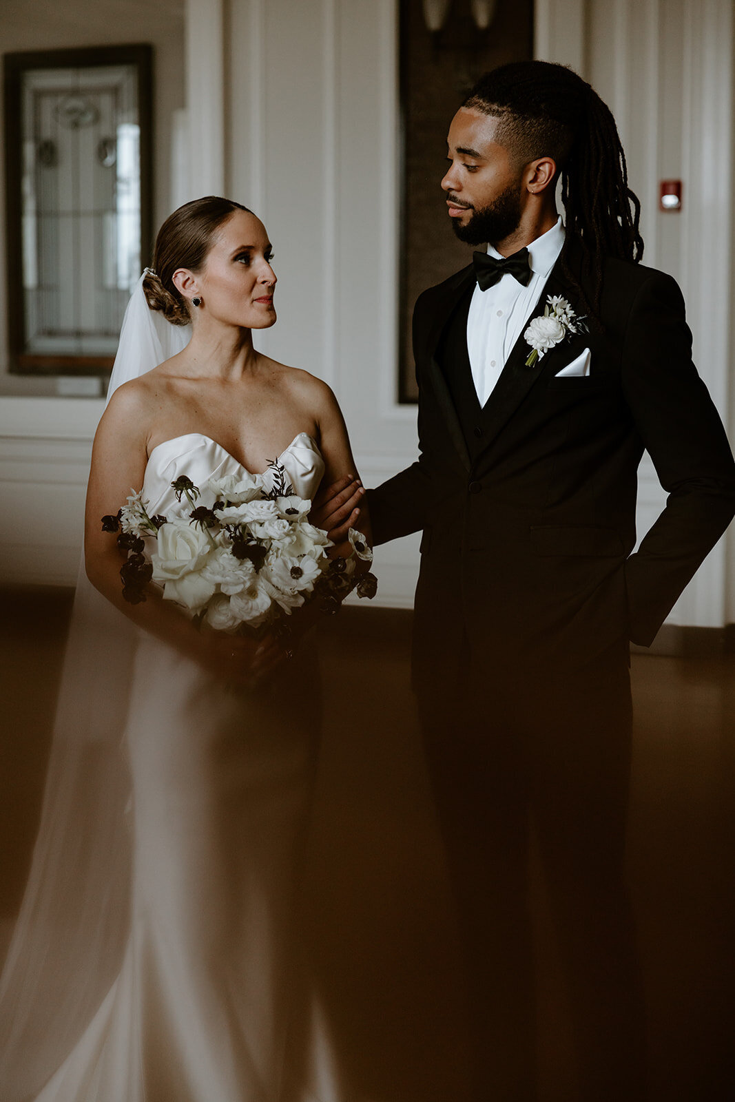 Chicago History Museum Wedding Portraits