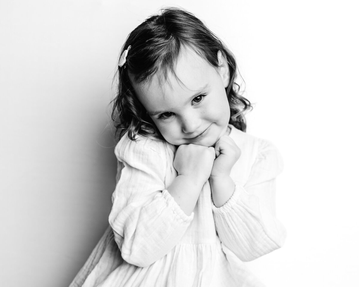 little girl with cute smile long island childrens photographer