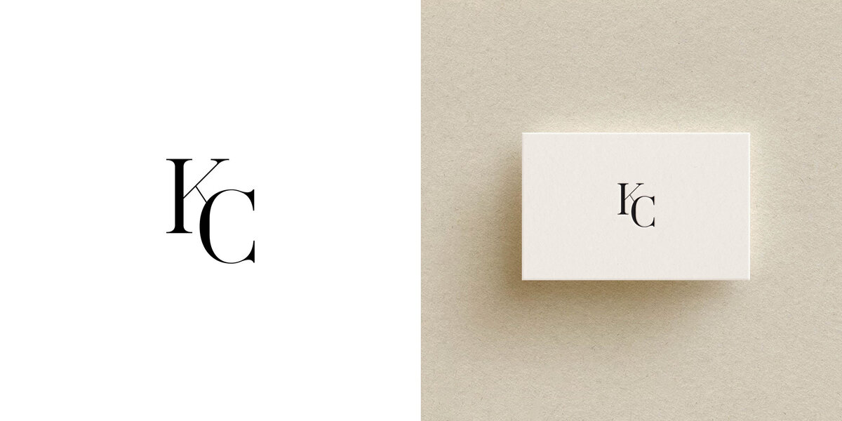 Visitekaartje met Beeldmerk