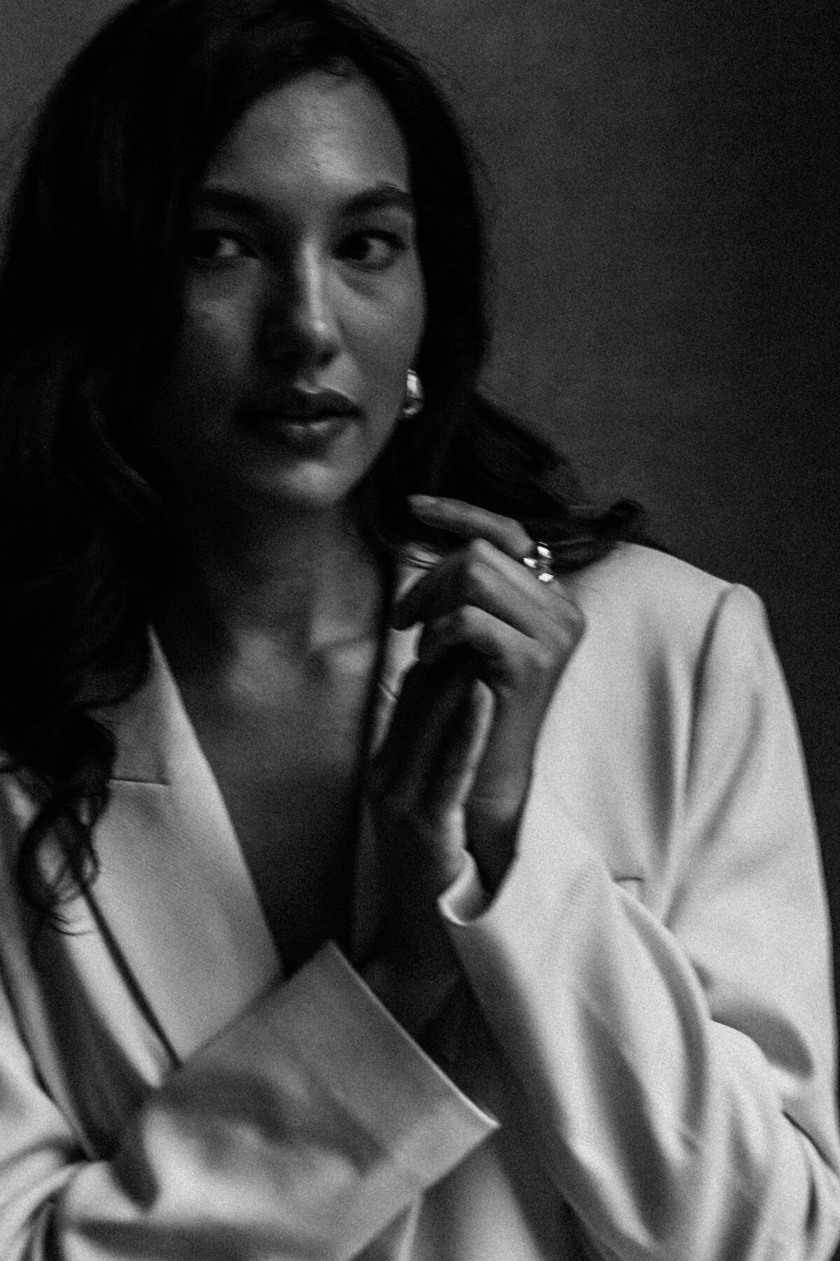 High-end empowerment photography with an editorial flair and elegant styling