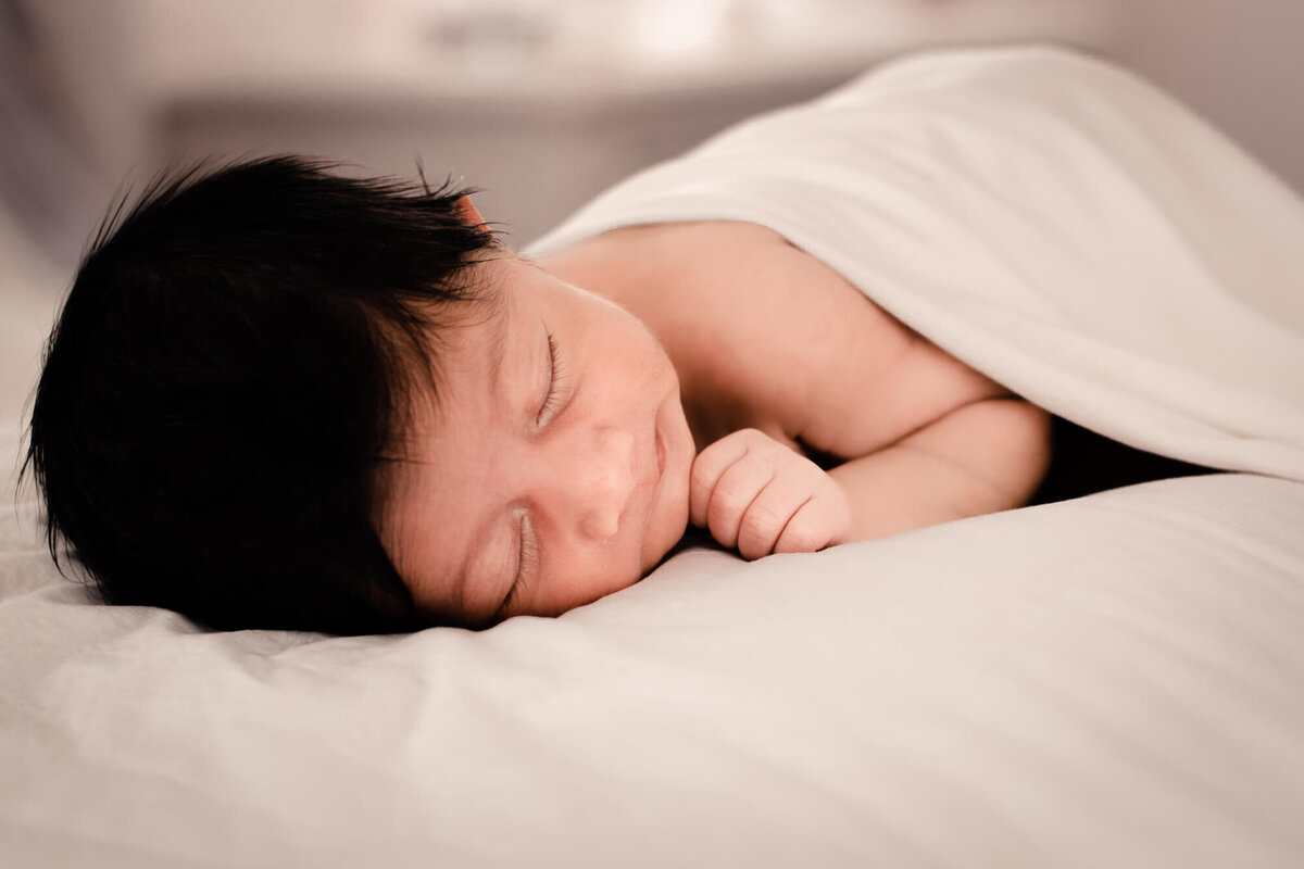 Sleeping baby boy