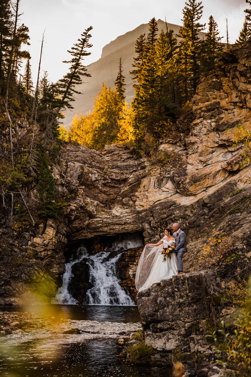 Glacier Park Elopement and Wedding Photographer