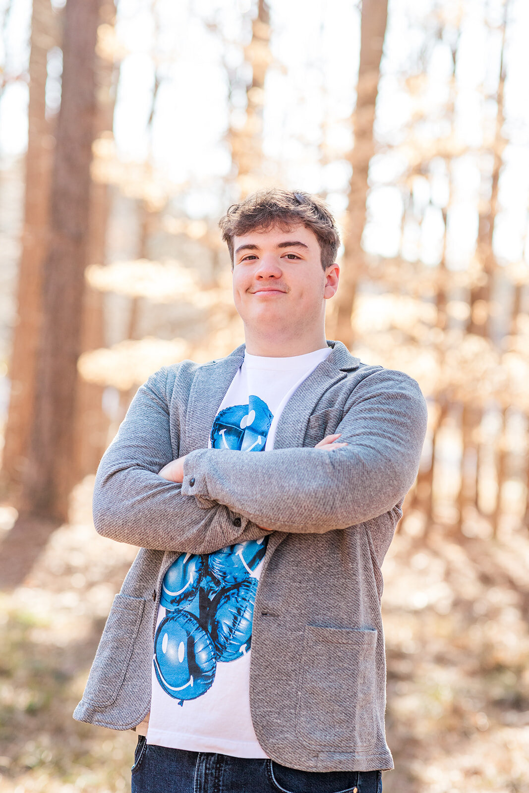 Relaxed senior photography in Mooresville, North Carolina