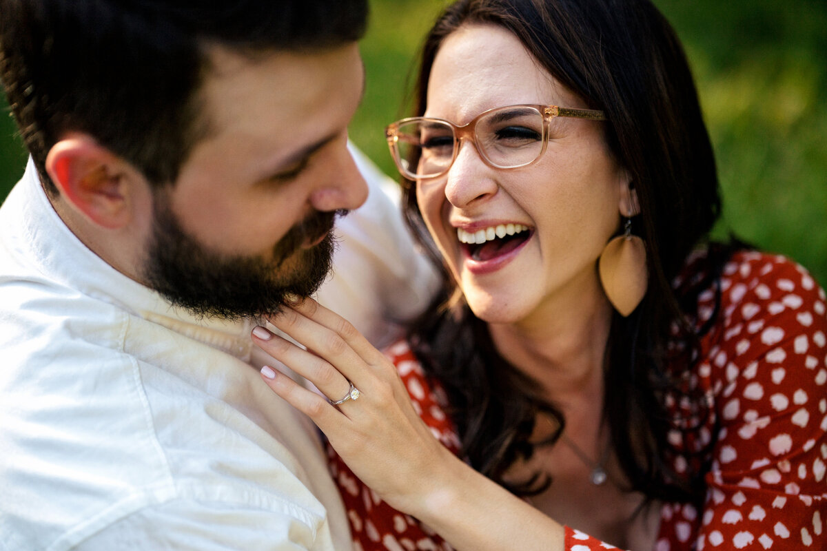 Dallas Engagement Session at Flippen Park