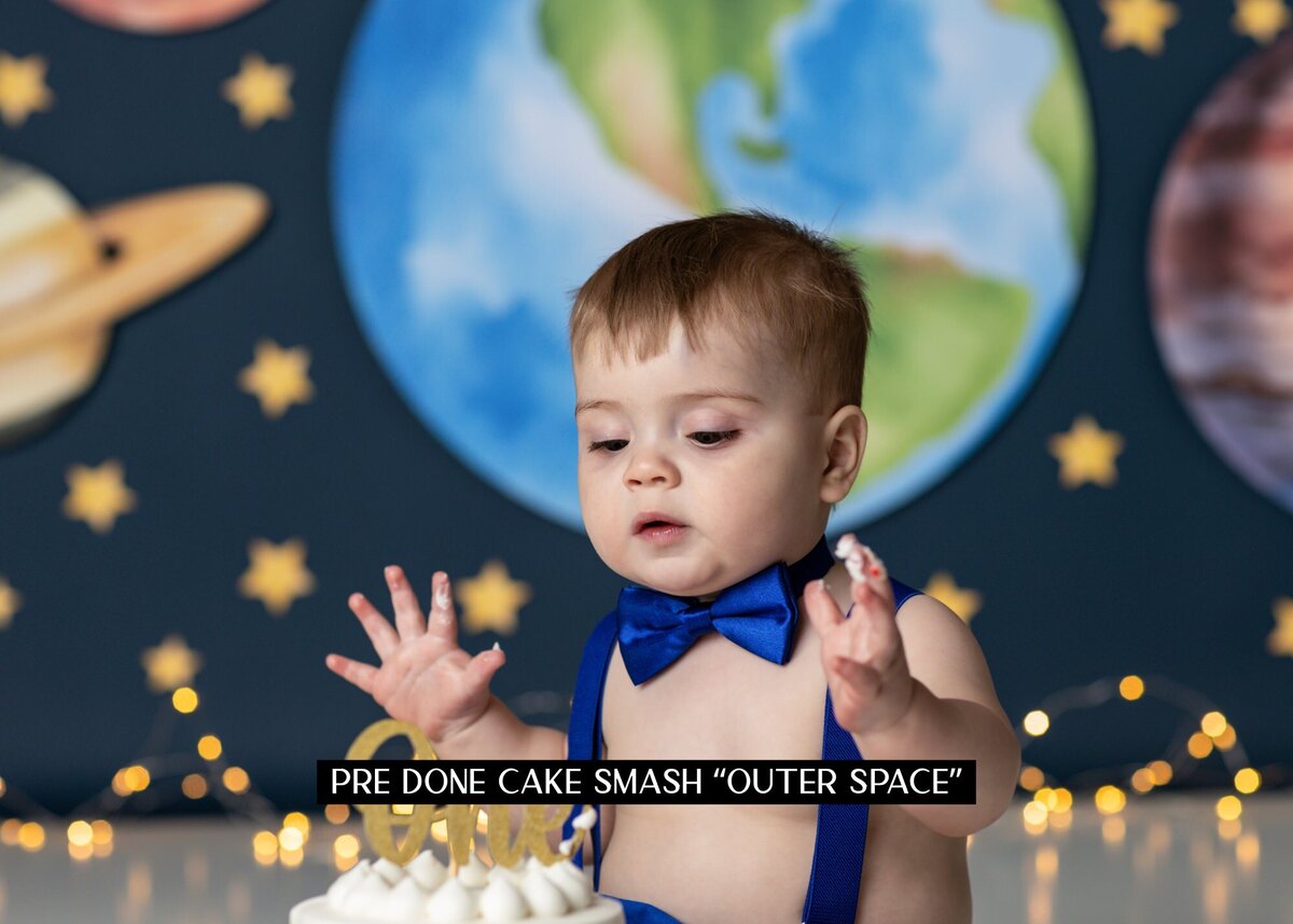 Cake Smash Outer Space