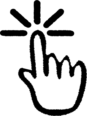 A custom click icon showing to click on the icon for this section.