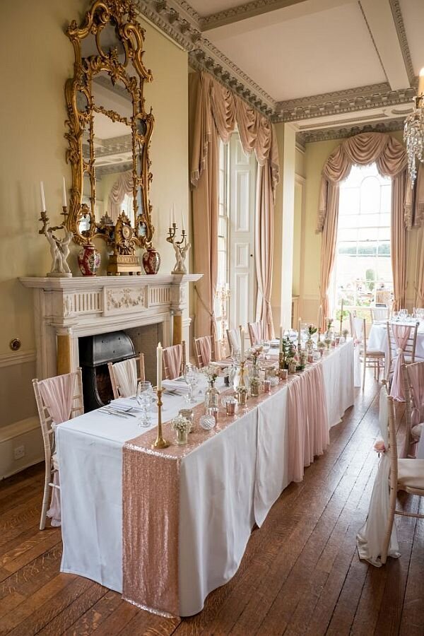 Pink and ivory wedding Prestwold (6)
