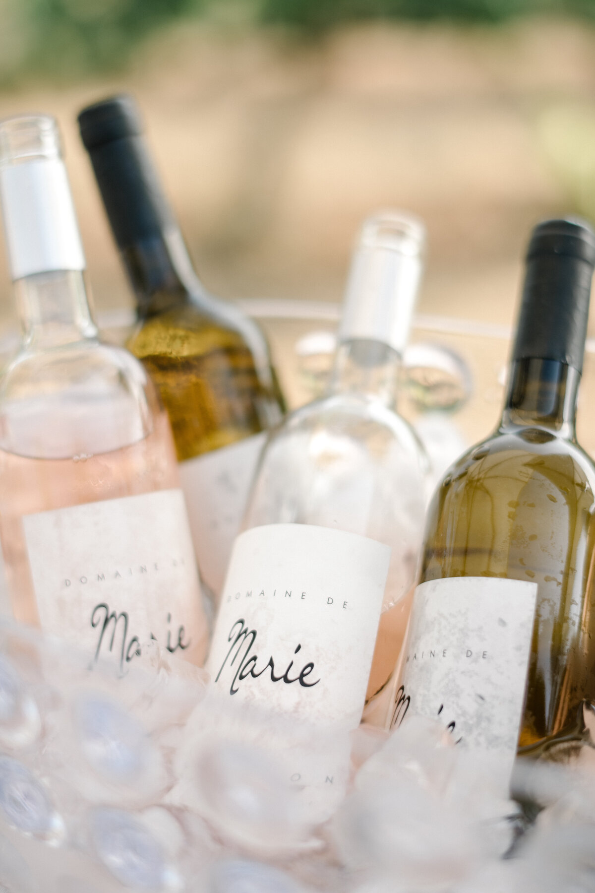 domaine de marie rose at summer wedding in provence