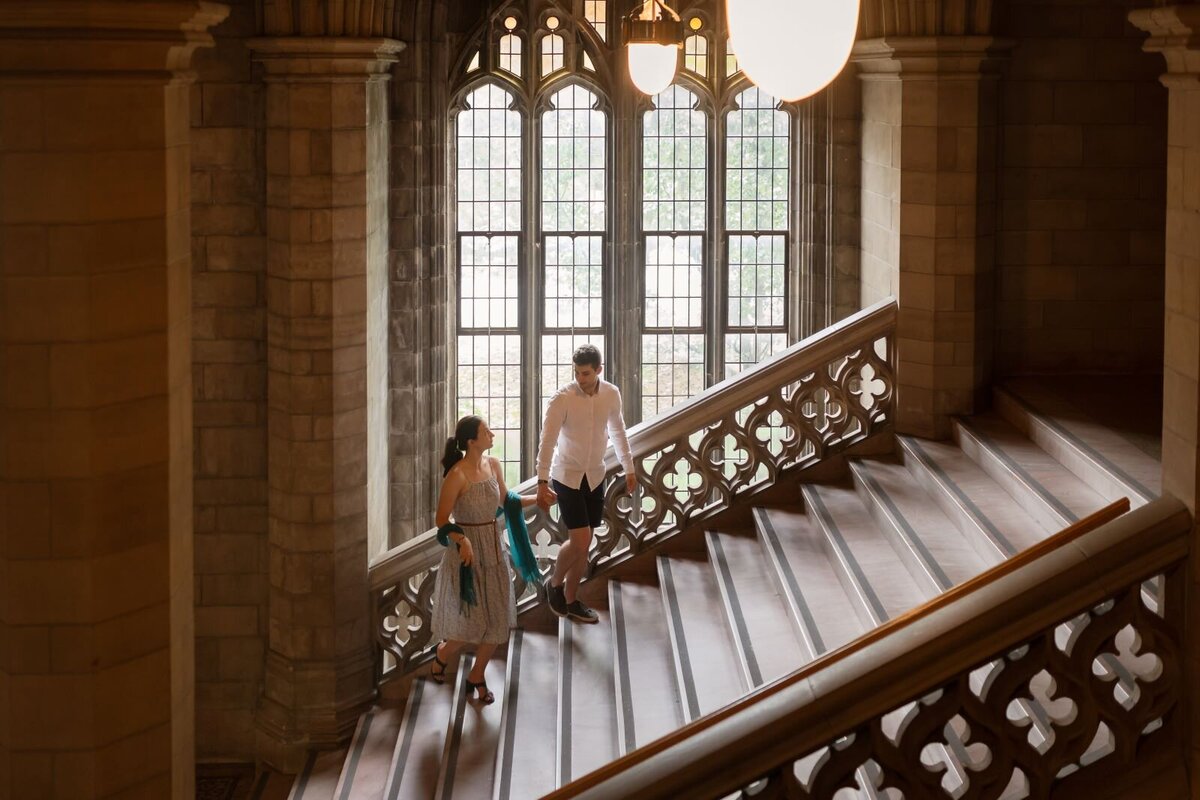 Caledon Wedding Photographer  Knox College Engagement Photo