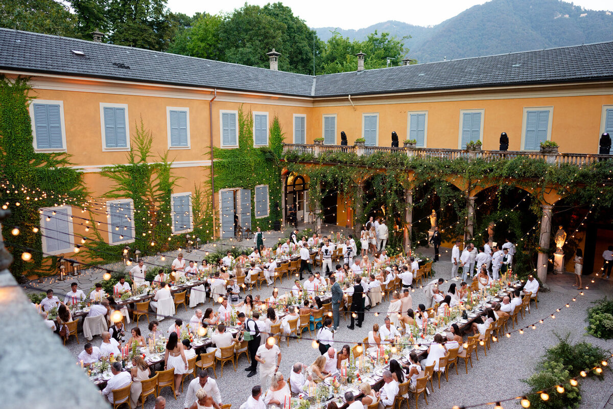 Destination Wedding Lake Como Welcome Party at @villaerba_antica_gastel Alejandra Poupel13