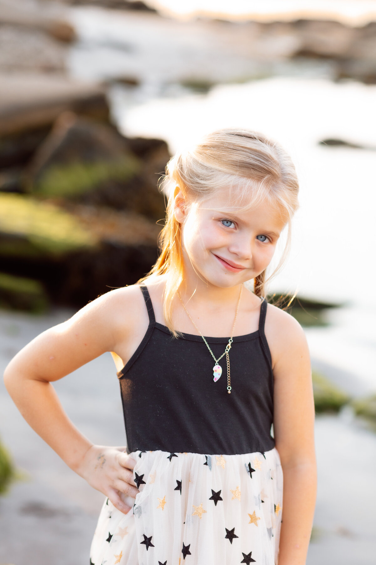 Girl-Smiling-Water-Jetty-Jones Beach