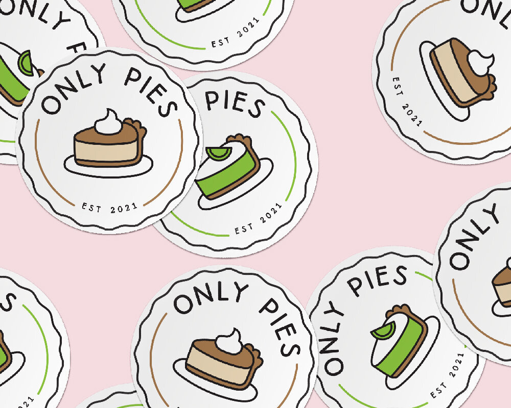 pie stickers