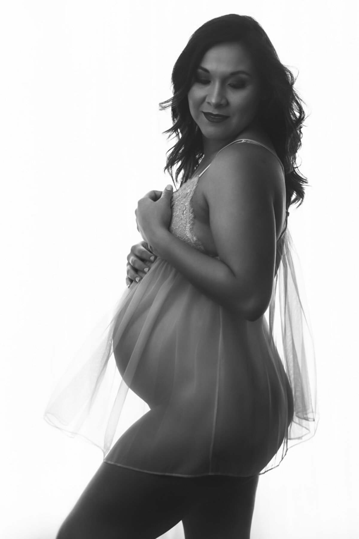 sexy Maternity Portrait in San Antonio TX