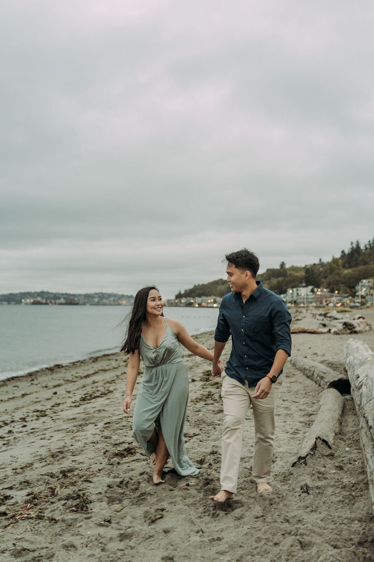 Joyce Li Photography Destination Wedding Elopement Engagement Lifestyle Portrait Photographer West Coast Seattle Washington California alkibeachengagement-1